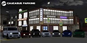 CauCasus Parking Mod Apk Unlimited Money Unduh Terbaru 2023