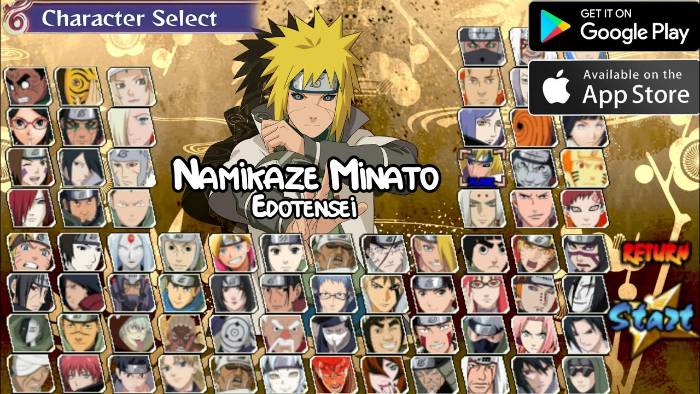Tabel Informasi dan Link Download Naruto Senki