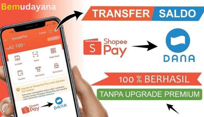Bank Transfer ShopeePay Ke Dana