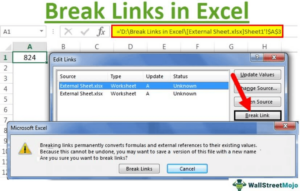 Cara Break Link di Excel