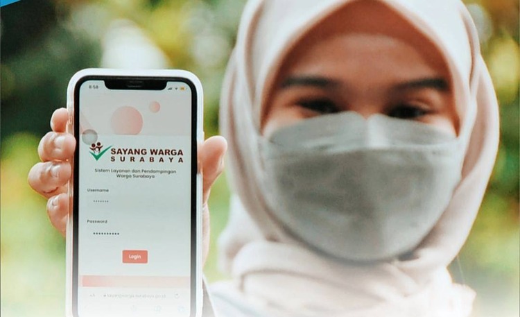Fitur Aplikasi Sayang Warga Surabaya