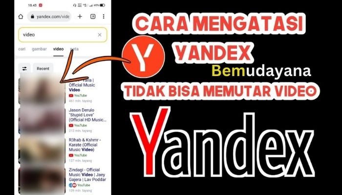 Kenapa Yandex Tidak Bisa Memutar Video